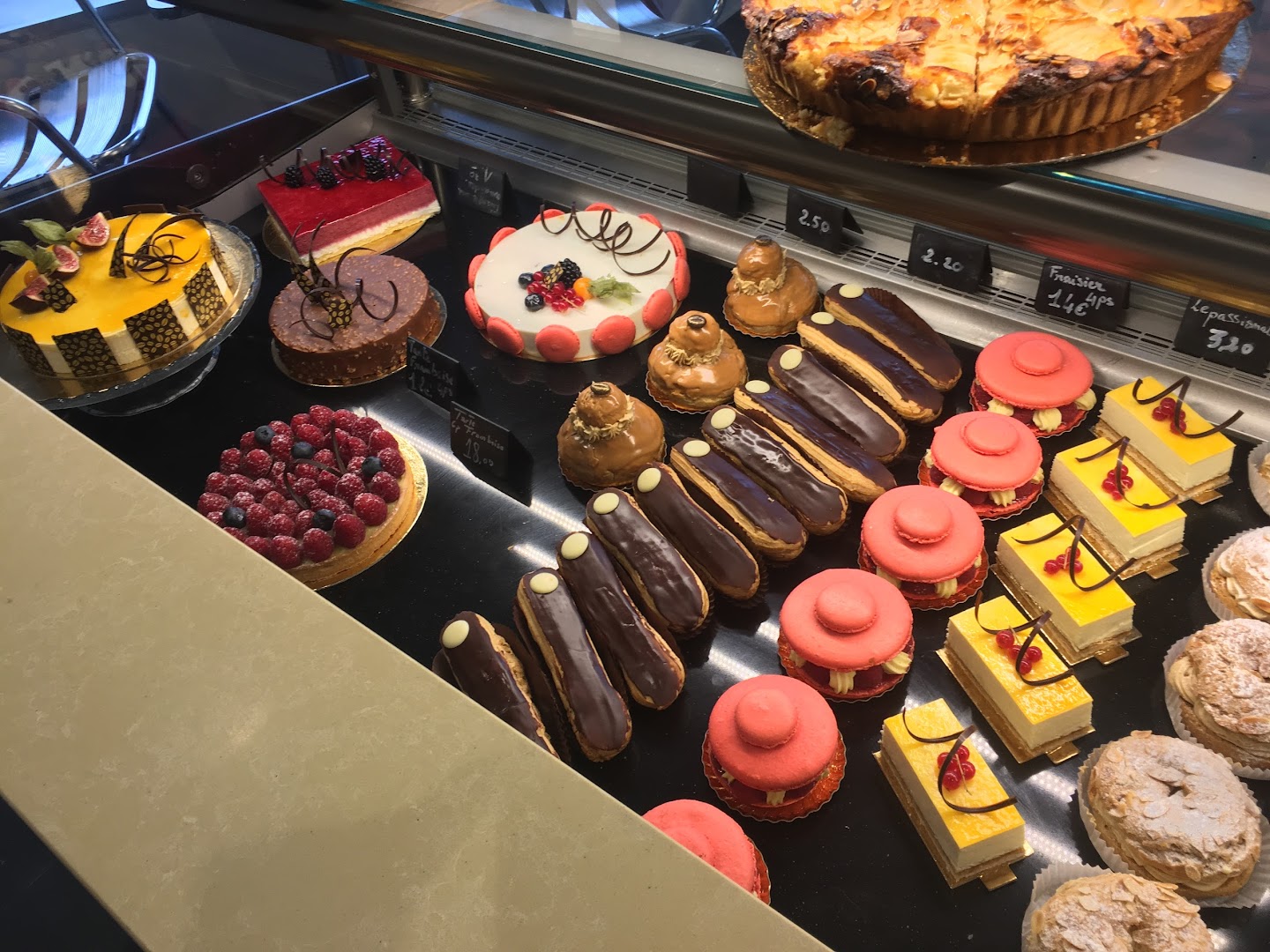 Intérieur de la boulangerie